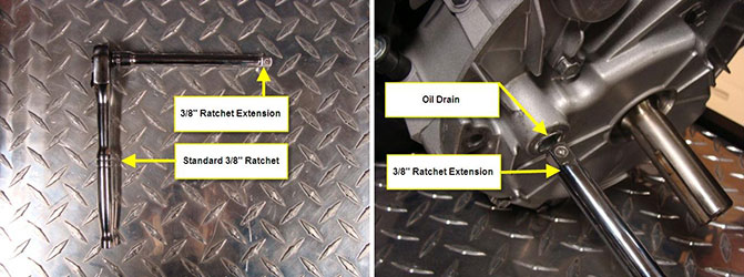 Oil Drain Location