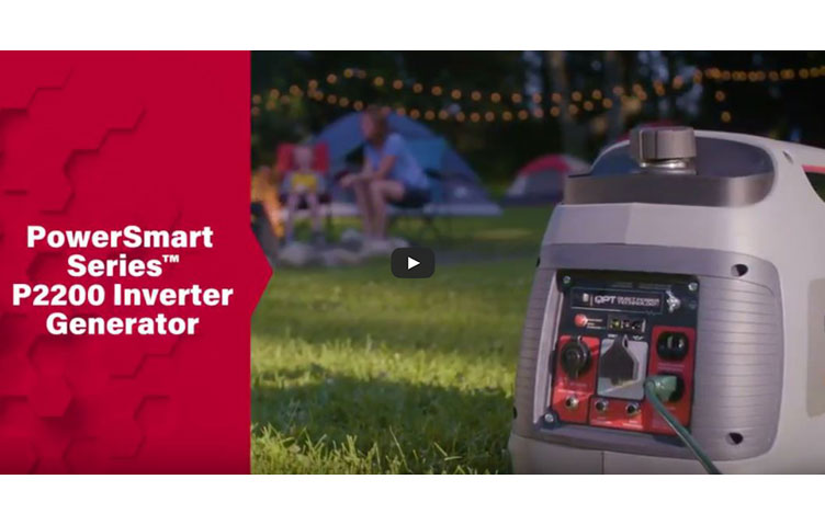 P2200 PowerSmart Series Inverter Generator | Briggs & Stratton